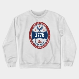 Land of the Free 1776 Crewneck Sweatshirt